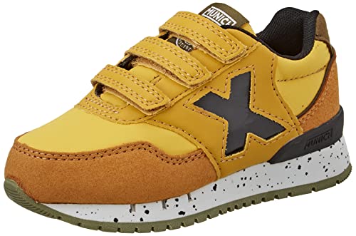 Munich Unisex Kinder Dash Kid VCO Sneaker, Gelb 137 von Munich