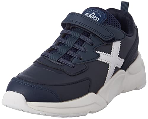 Munich Unisex Kinder Mini Track VCO 58 Sneaker, blau von Munich