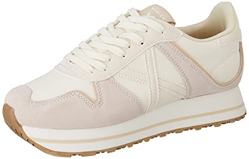 Munich Unisex Massana Sky 187 Snow FL Sneaker, weiß, 39 EU von Munich