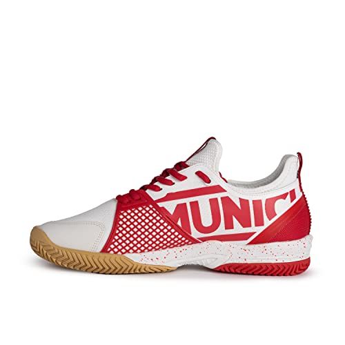 Munich Unisex Oxygen Padel Sneaker, Weiß 037, 38 EU von Munich