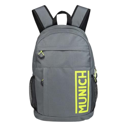 Munich Unisex Rucksack Fw24 Gym Sports Backpack Slim Grey, grau von Munich