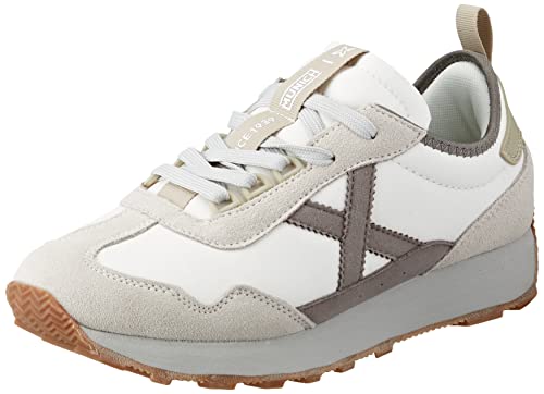 Munich Unisex Um 50 Schneeflocke Sneaker, weiß, 45 EU von Munich