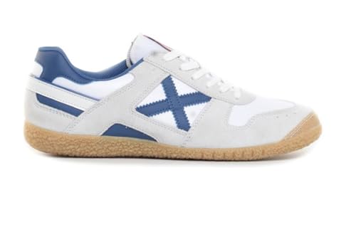 Sneaker Uomo Munich Goal bianco/ blu US25MU04 1617 45 von Munich