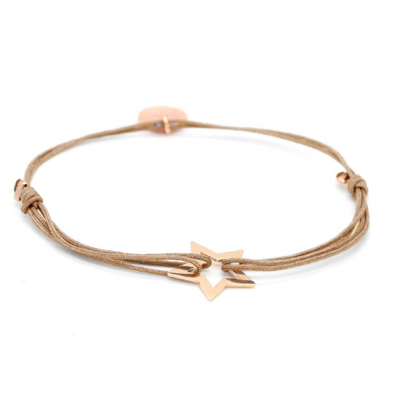Armband Stern Rosévergoldet - Zarter Charmschmuck Geschenk Damen Armband Stern Rosévergoldet - Zarter Charmschmuck Geschenk Damen von MunichJewels