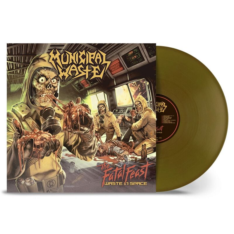 Municipal Waste The fatal feast LP multicolor Municipal Waste The fatal feast LP multicolor von Municipal Waste