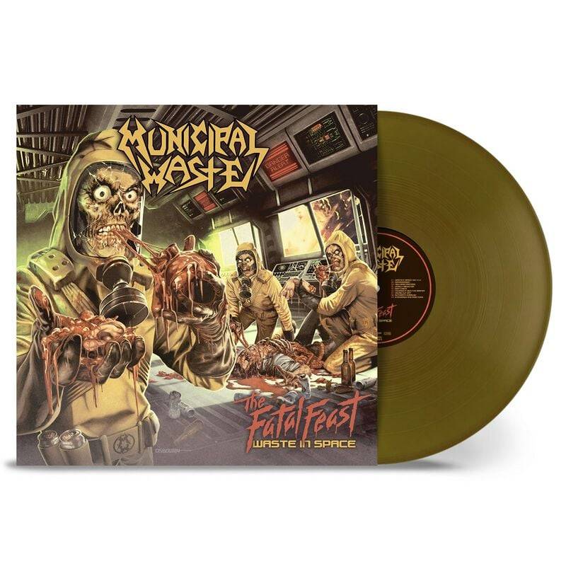 Municipal Waste The fatal feast LP multicolor von Municipal Waste