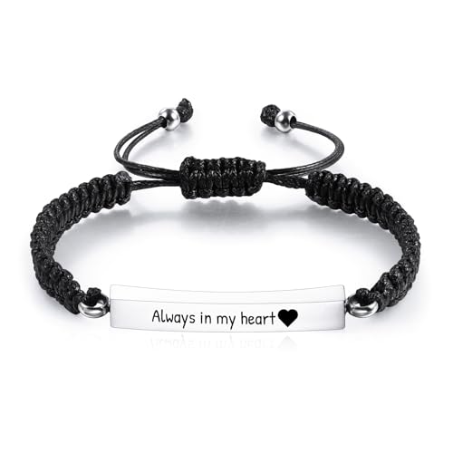 MunkiMix Individuelles Asche-Gedenkarmband für Männer/Frauen Personalisiertes Einäscherungsurnen-Armband für Mensch/Tier Einstellbares Andenken-Armband für Asche (Stil 2: Silber) von MunkiMix