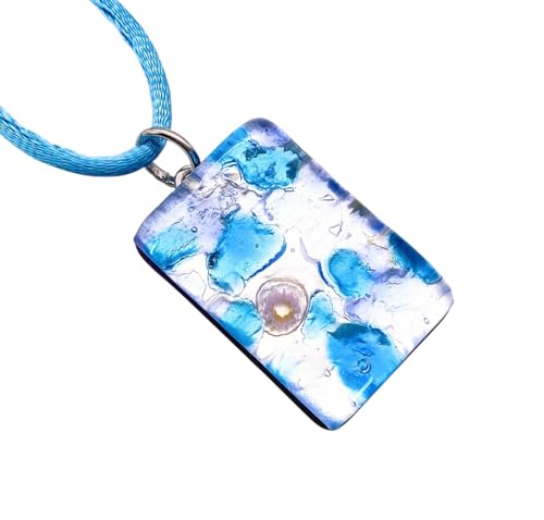 Muranoglas-Anhänger Muranoglas, 3 x 2 cm, mit Geschenkbox und Zertifikat (Camilla) von Murano Passion