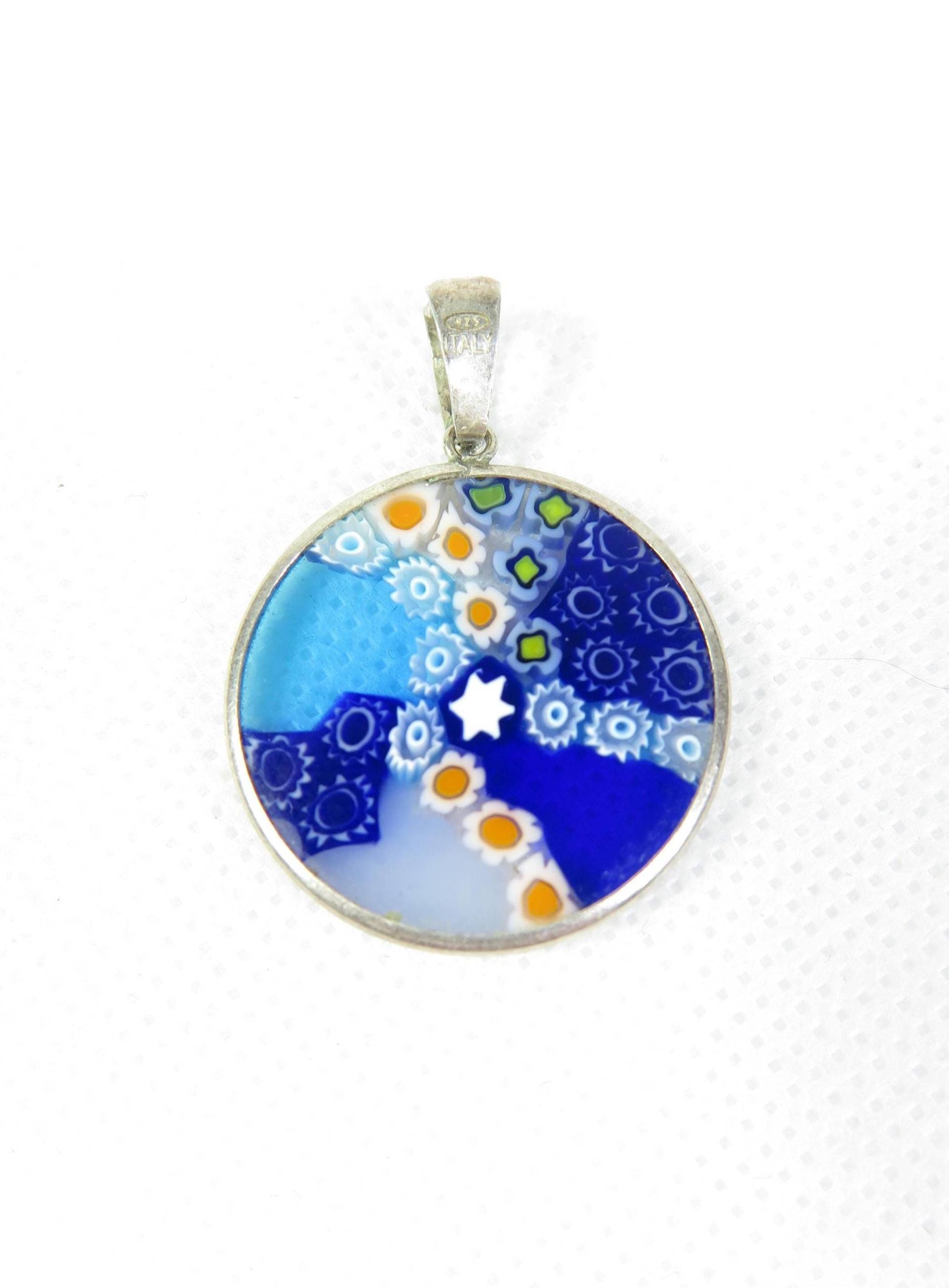 Millefiori Murrina Muranoglas-Anhänger von MuranoShop
