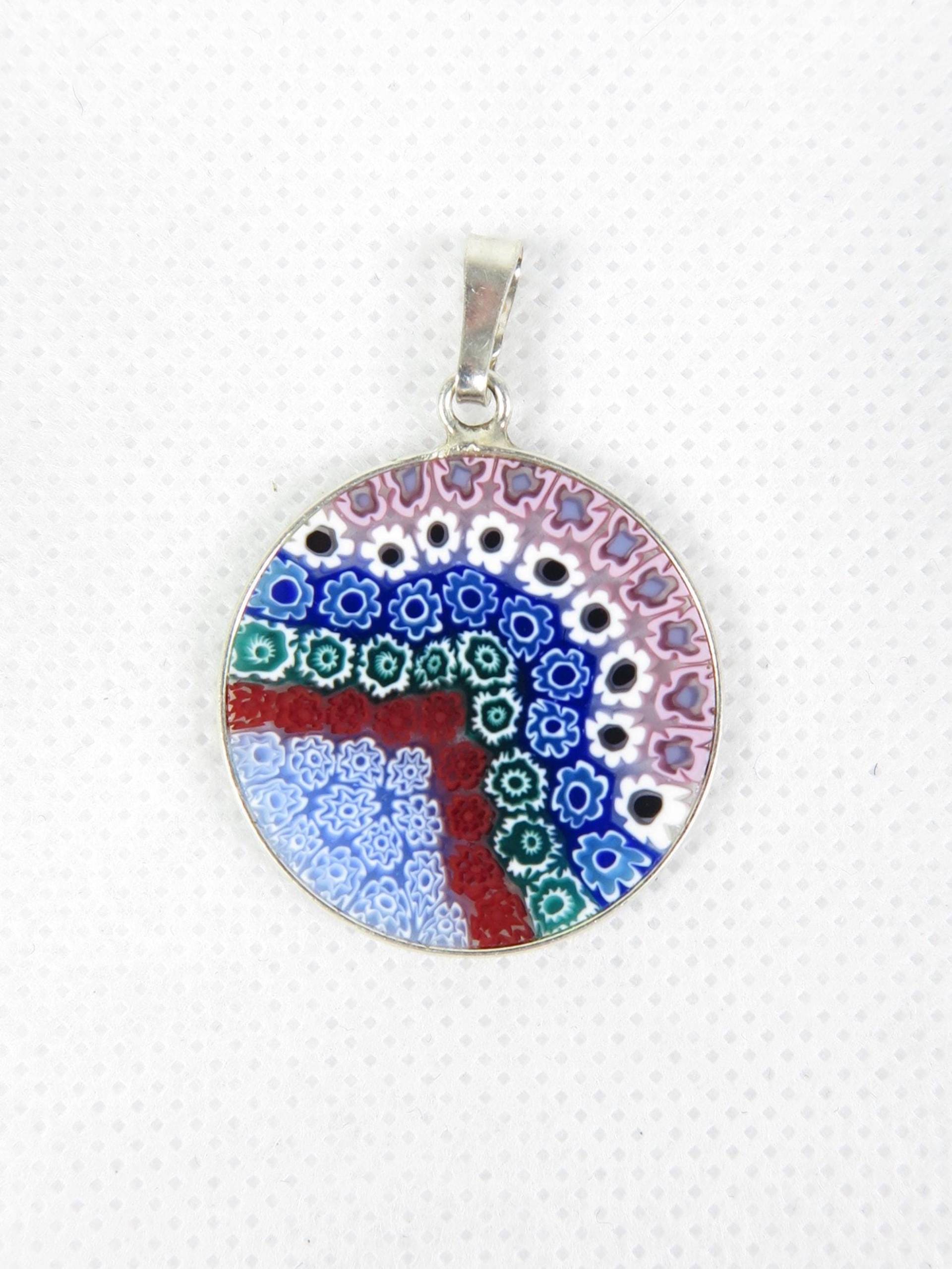 Millefiori Murrina Muranoglas-Anhänger von MuranoShop