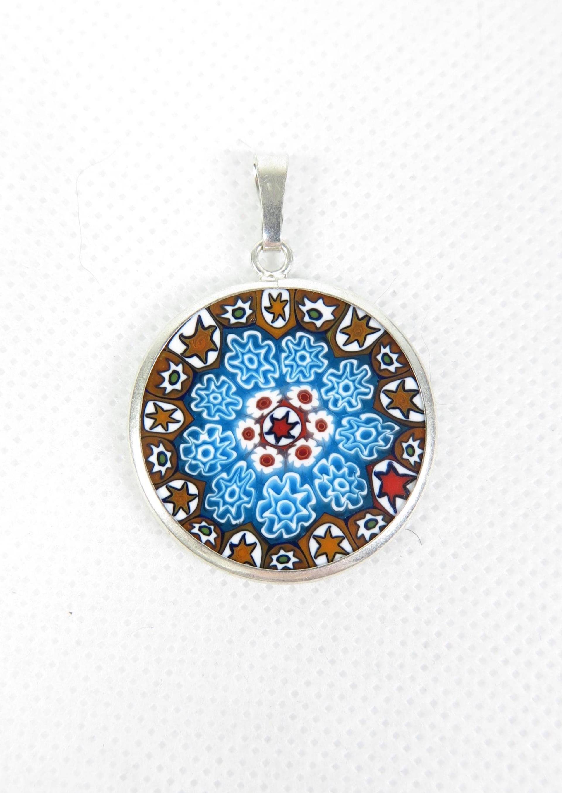 Millefiori Murrina Muranoglas-Anhänger von MuranoShop