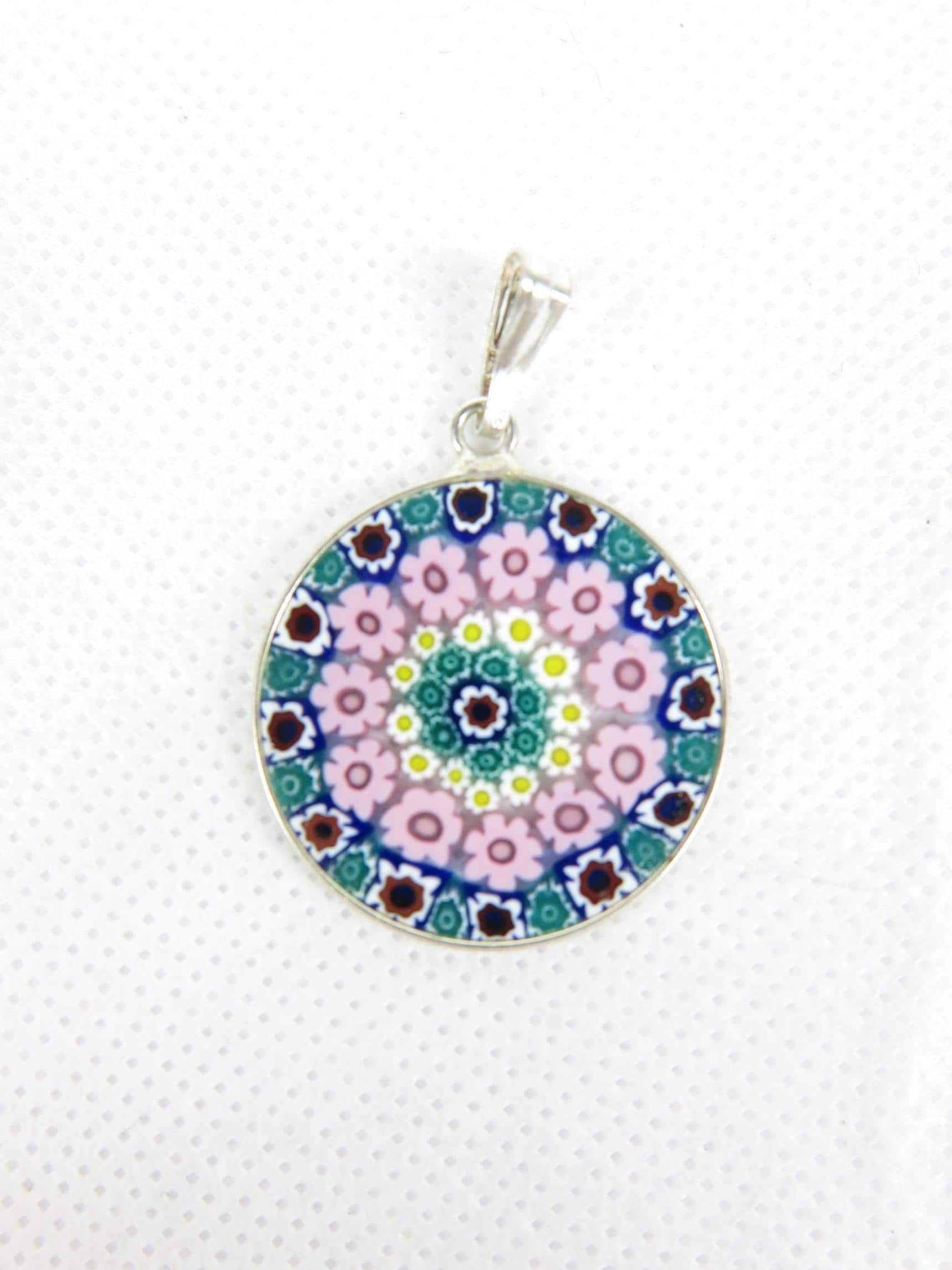 Millefiori Murrina Muranoglas-Anhänger Millefiori Murrina Muranoglas-Anhänger von MuranoShop