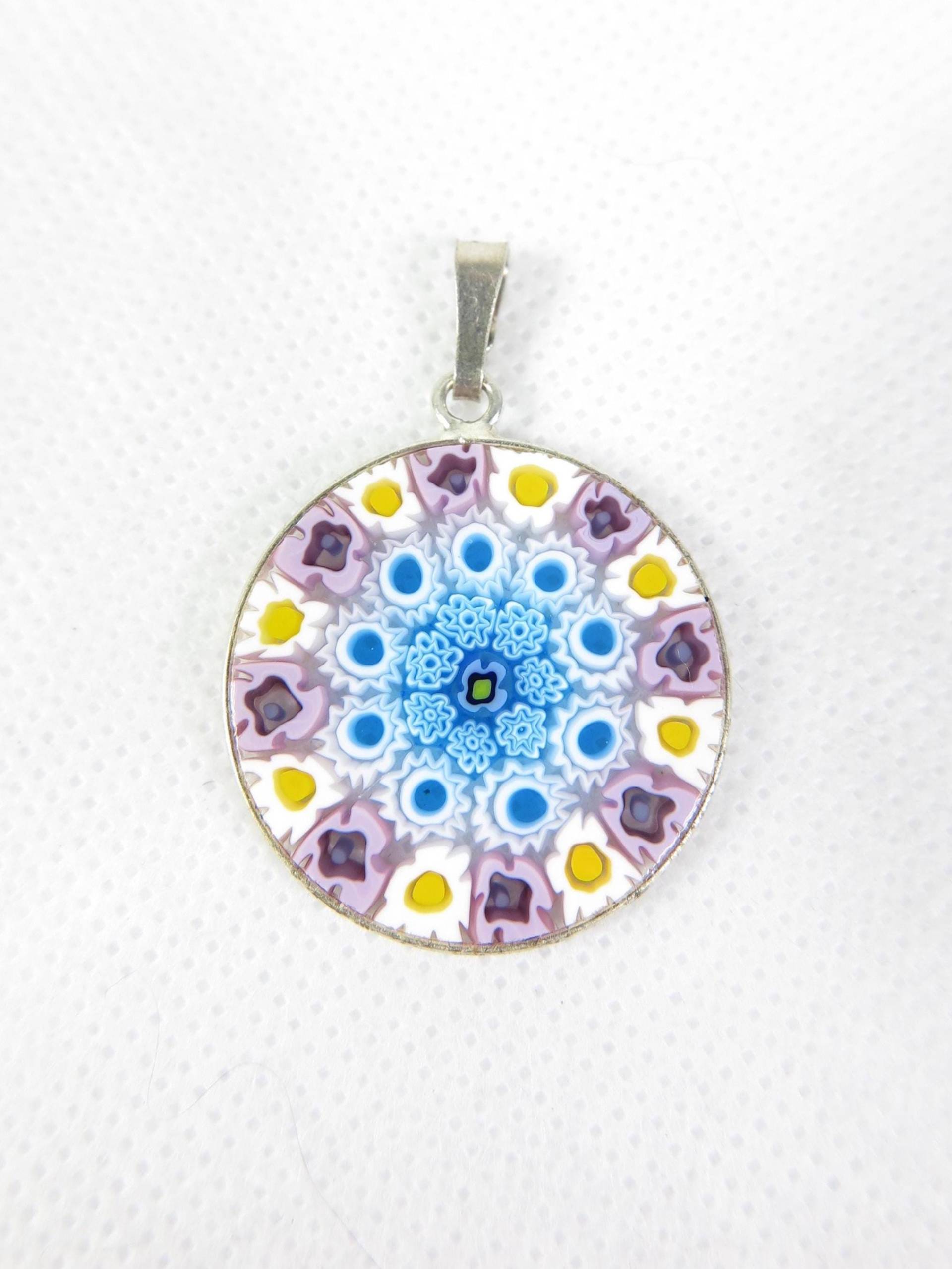 Millefiori Murrina Muranoglas-Anhänger von MuranoShop
