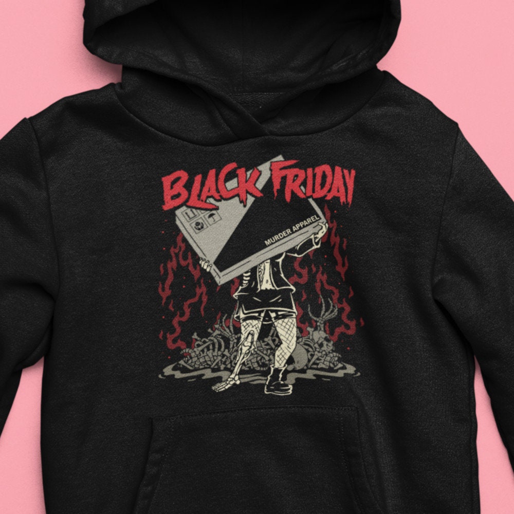 Black Friday Chaos Hoodie von MurderApparel