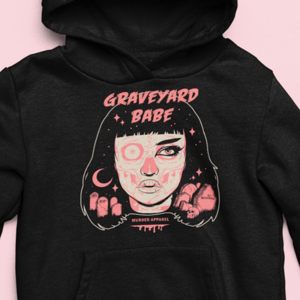 Friedhof Babe Hoodie von MurderApparel