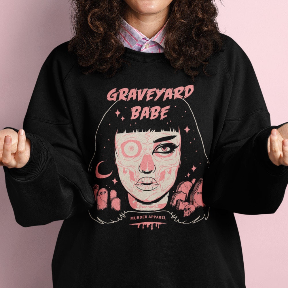 Friedhof Babe Sweatshirt von MurderApparel