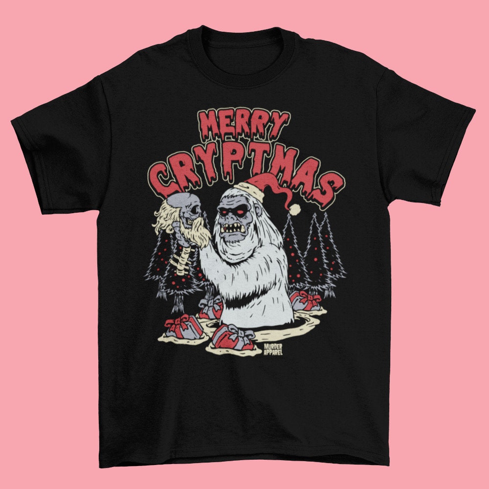 Merry Cryptmas Yeti T-Shirt von MurderApparel