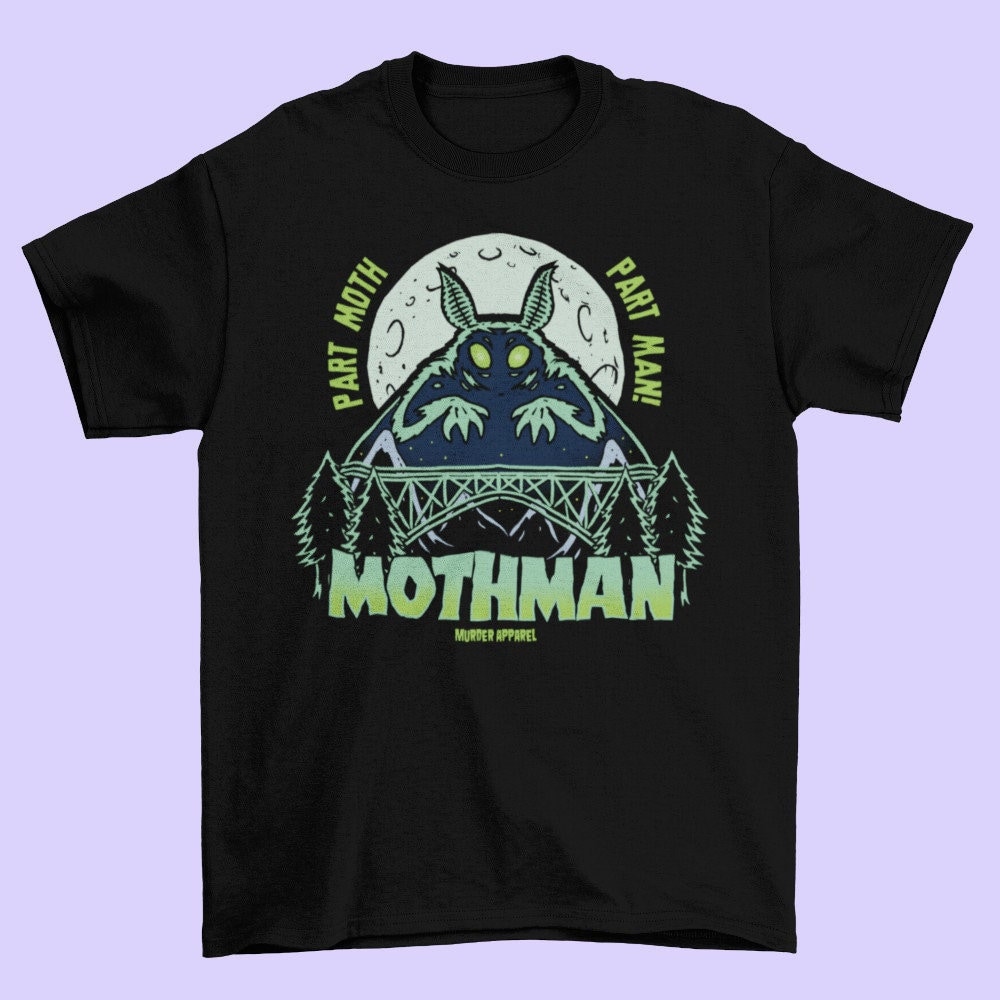 Mothman Retro T-Shirt von MurderApparel