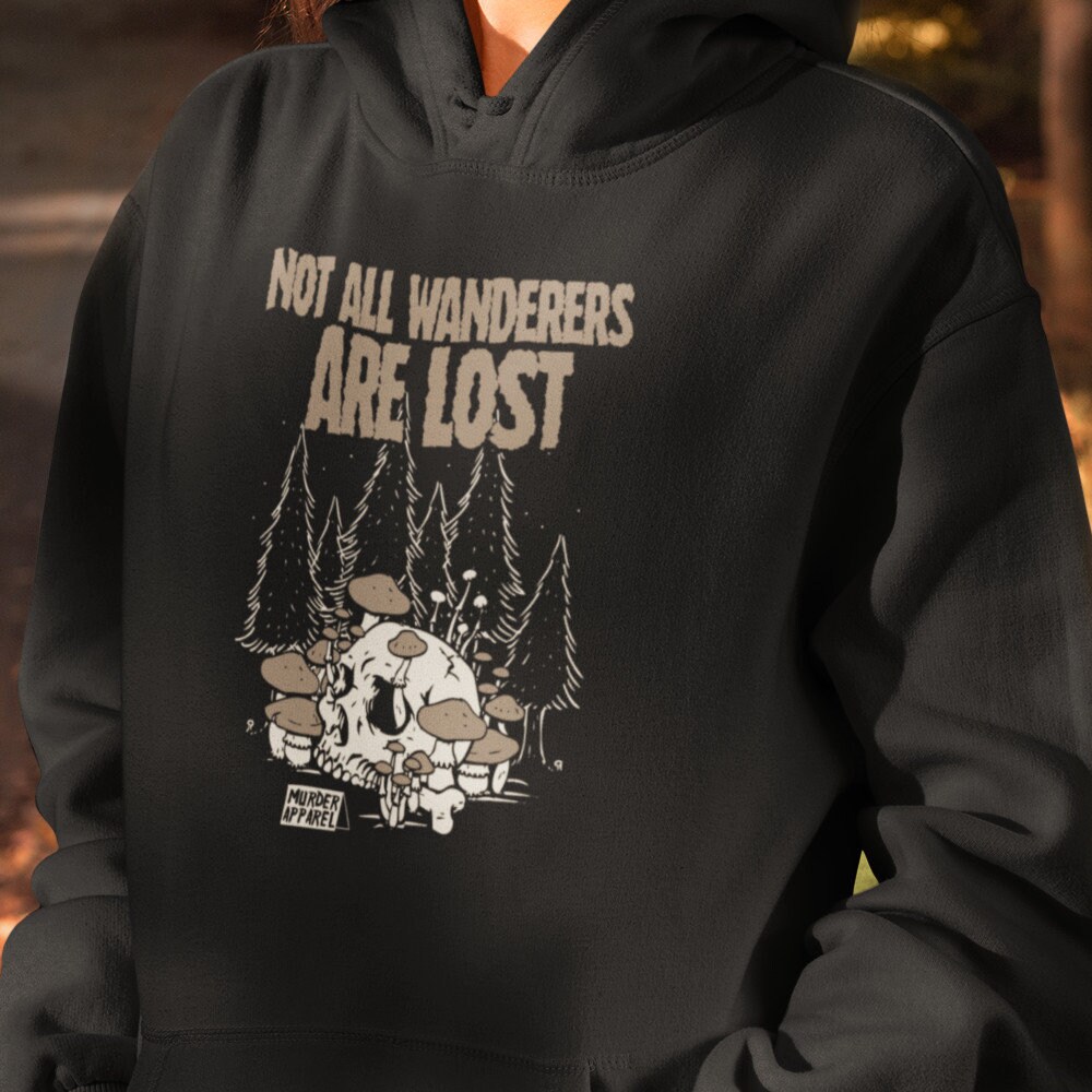 Nicht Alle Wanderer Sind Kapuzenpullover Verloren von MurderApparel