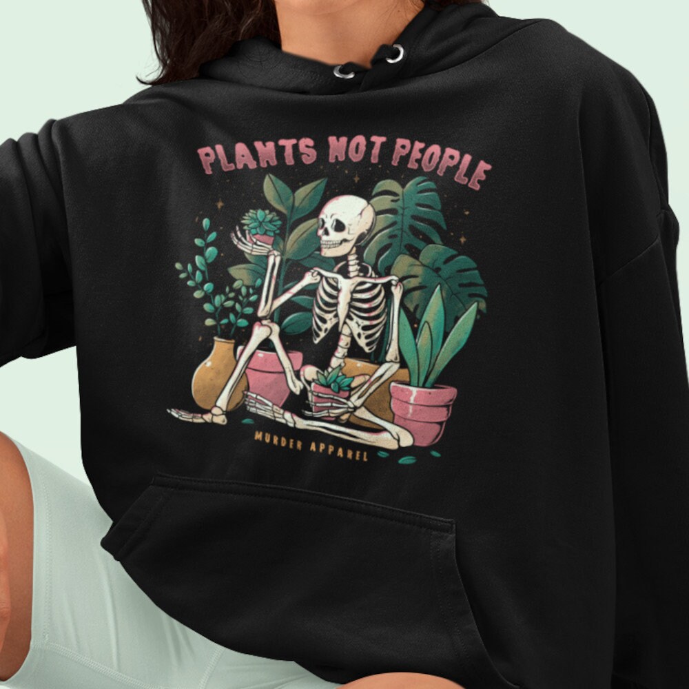 Plants Not People Hoodie von MurderApparel