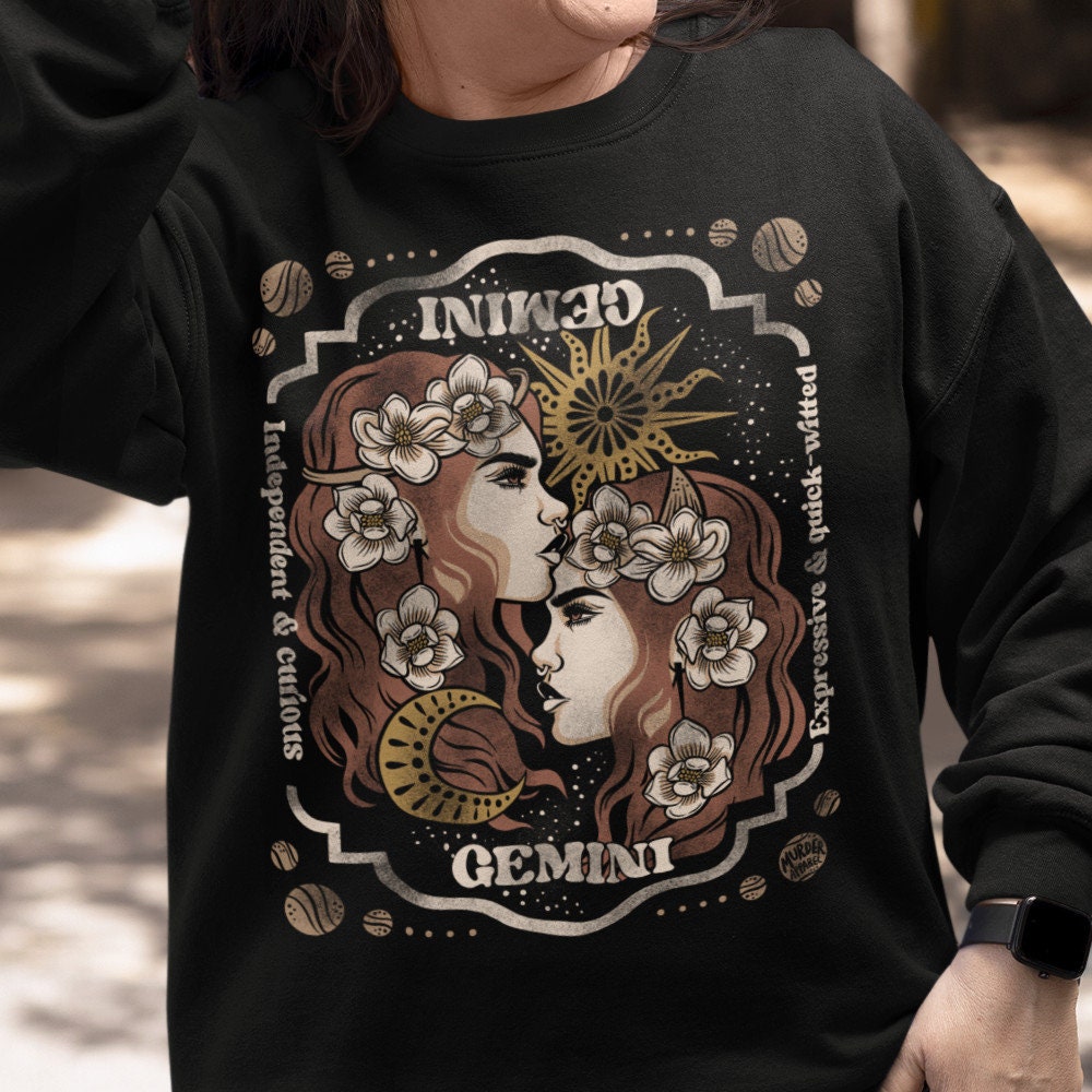 Zwillinge Sternzeichen Sweatshirt von MurderApparel