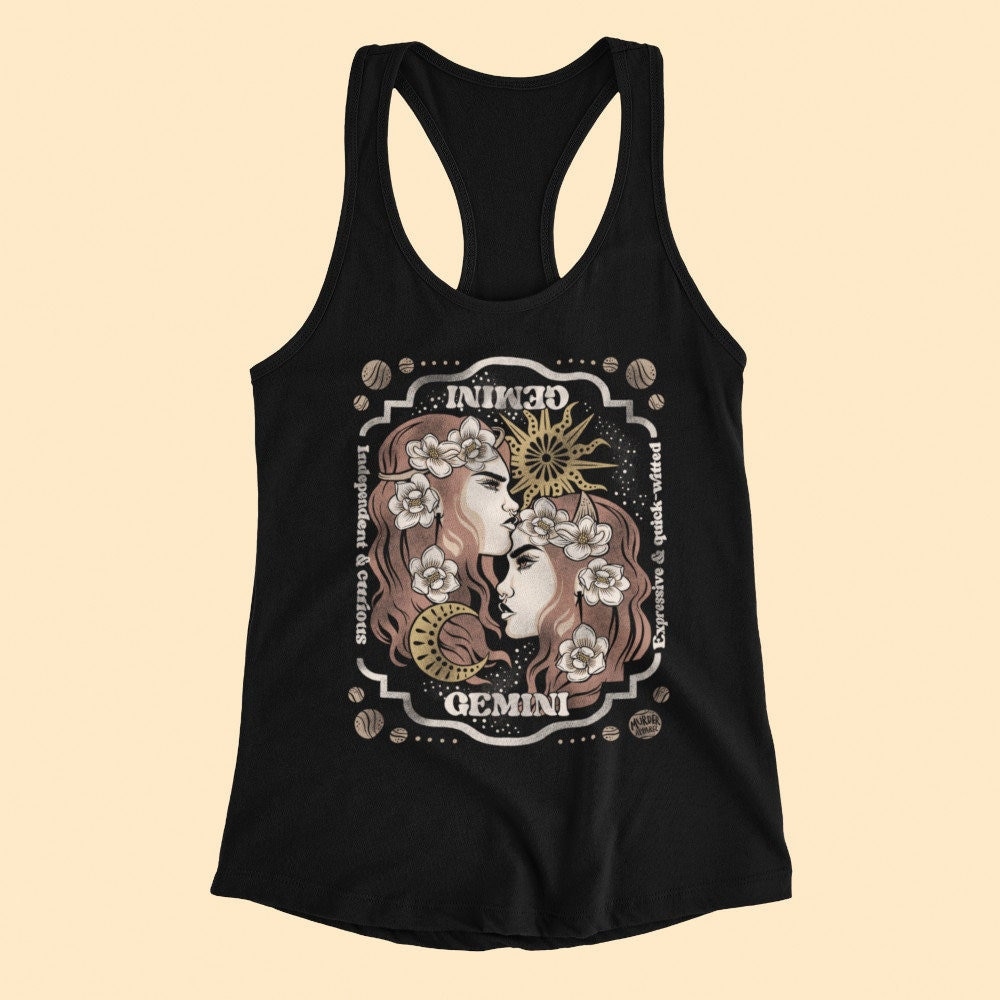 Zwillinge Sternzeichen Tank von MurderApparel