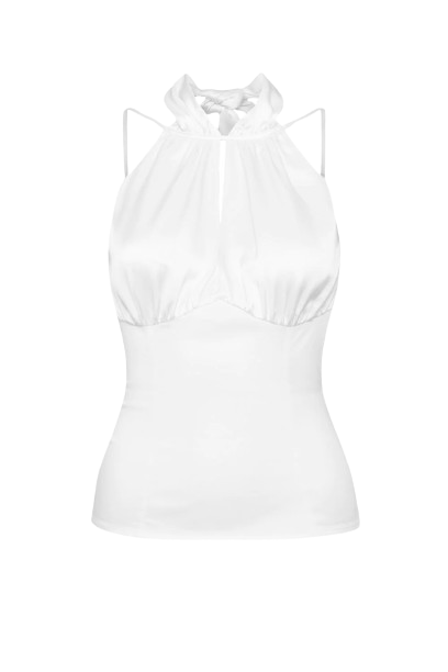 Kaja Bustier White von Murlong Cres