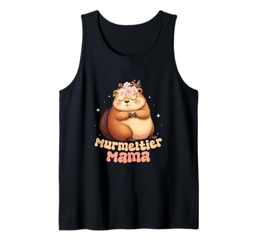 Murmeltier Mama Tier Tank Top von Murmeltiere Rocken Outfits und Geschenke