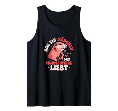 Nur EIN Mädchen, das Murmeltiere liebt Tier Tank Top von Murmeltiere Rocken Outfits und Geschenke
