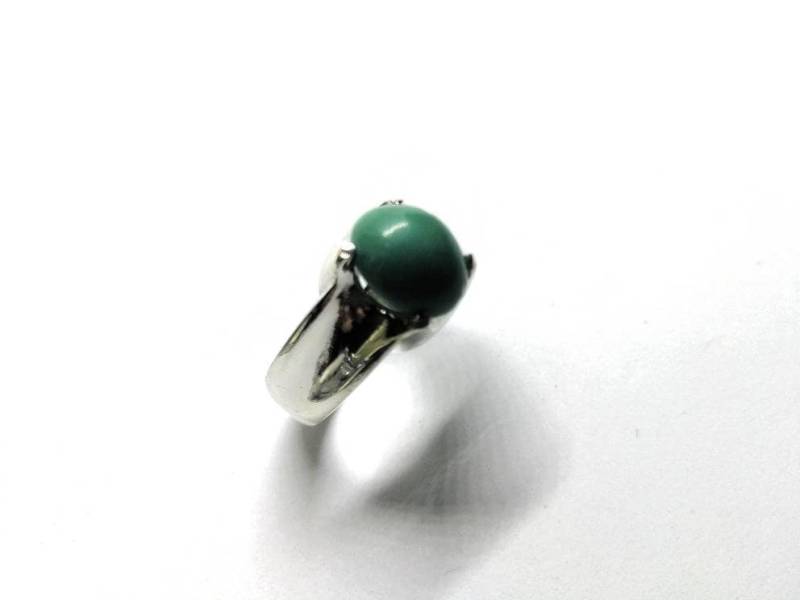 Alter Seltener Echter Feroza Hussaini Türkis Der Größe 9 | Verstellbar Für Herren Sterling Silber 925 Unbehitzter, Unbehandelter Stein von Murtazagems