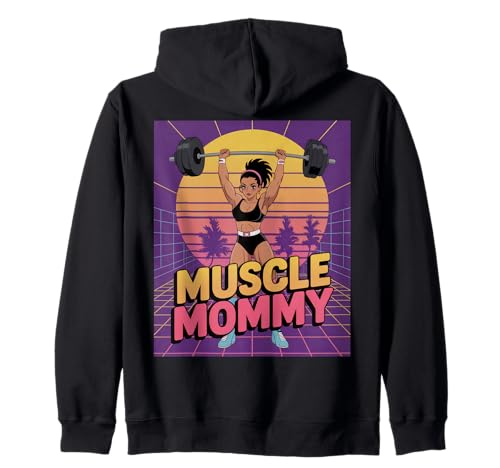 Anime Muscle Mommy Weightlifting Fitness Girl Aesthetic Kapuzenjacke Anime Muscle Mommy Weightlifting Fitness Girl Aesthetic Kapuzenjacke von Muscle Mommy Fitness Gym Aesthetic 80s Vaporwave