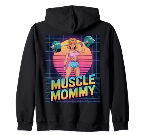 Anime Muscle Mommy Weightlifting Fitness Girl Aesthetic Kapuzenjacke Anime Muscle Mommy Weightlifting Fitness Girl Aesthetic Kapuzenjacke von Muscle Mommy Fitness Gym Aesthetic 80s Vaporwave