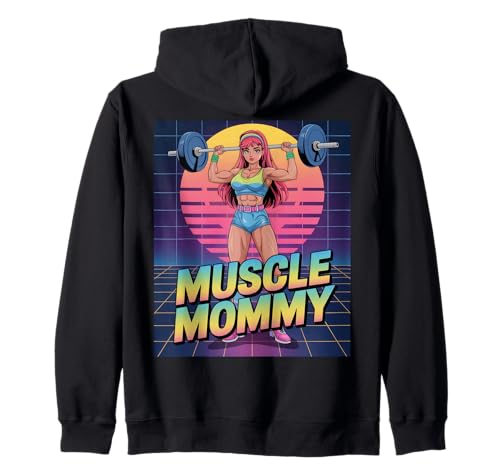 Anime Muscle Mommy Weightlifting Fitness Girl Aesthetic Kapuzenjacke Anime Muscle Mommy Weightlifting Fitness Girl Aesthetic Kapuzenjacke von Muscle Mommy Fitness Gym Aesthetic 80s Vaporwave