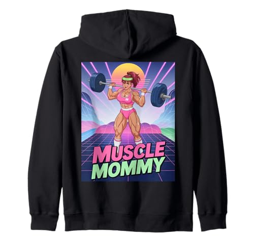 Anime Muscle Mommy Weightlifting Fitness Girl Aesthetic Kapuzenjacke Anime Muscle Mommy Weightlifting Fitness Girl Aesthetic Kapuzenjacke von Muscle Mommy Fitness Gym Aesthetic 80s Vaporwave