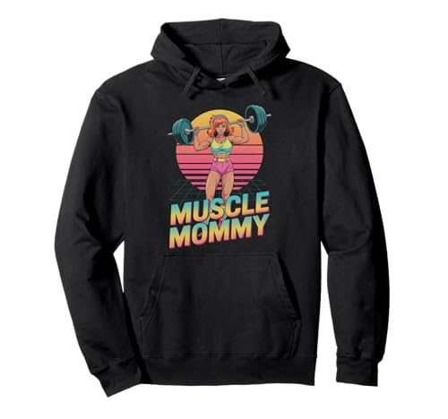 Anime Muscle Mommy Weightlifting Fitness Girl Aesthetic Pullover Hoodie Anime Muscle Mommy Weightlifting Fitness Girl Aesthetic Pullover Hoodie von Muscle Mommy Fitness Gym Aesthetic 80s Vaporwave