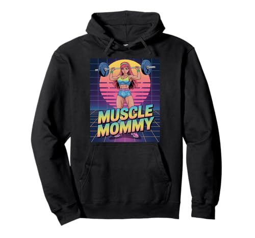 Anime Muscle Mommy Weightlifting Fitness Girl Aesthetic Pullover Hoodie Anime Muscle Mommy Weightlifting Fitness Girl Aesthetic Pullover Hoodie von Muscle Mommy Fitness Gym Aesthetic 80s Vaporwave
