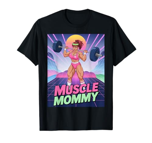 Anime Muscle Mommy Weightlifting Fitness Girl Aesthetic T-Shirt Anime Muscle Mommy Weightlifting Fitness Girl Aesthetic T-Shirt von Muscle Mommy Fitness Gym Aesthetic 80s Vaporwave