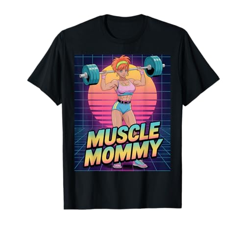 Anime Muscle Mommy Weightlifting Fitness Girl Aesthetic T-Shirt Anime Muscle Mommy Weightlifting Fitness Girl Aesthetic T-Shirt von Muscle Mommy Fitness Gym Aesthetic 80s Vaporwave