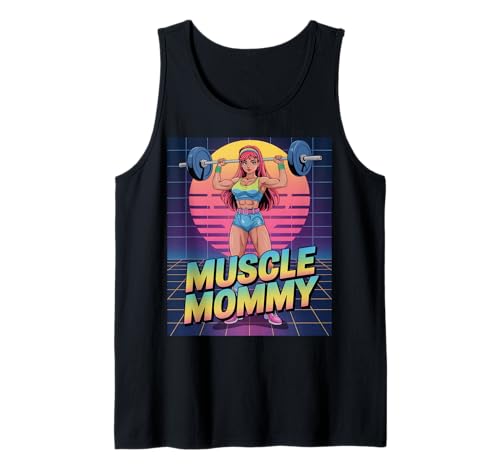 Anime Muscle Mommy Weightlifting Fitness Girl Aesthetic Tank Top Anime Muscle Mommy Weightlifting Fitness Girl Aesthetic Tank Top von Muscle Mommy Fitness Gym Aesthetic 80s Vaporwave