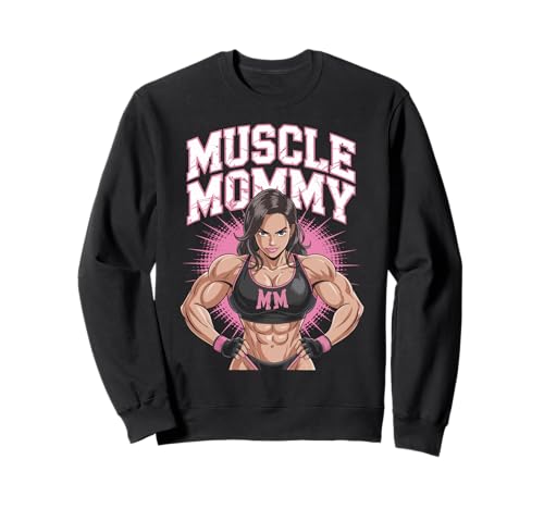 Anime Muscle Mommy Weightlifting Fitness Girl Aesthetic Sweatshirt Anime Muscle Mommy Weightlifting Fitness Girl Aesthetic Sweatshirt von Muscle Mommy Fitness Gym Aesthetic