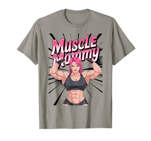 Anime Muscle Mommy Weightlifting Fitness Girl Aesthetic T-Shirt Anime Muscle Mommy Weightlifting Fitness Girl Aesthetic T-Shirt von Muscle Mommy Fitness Gym Aesthetic