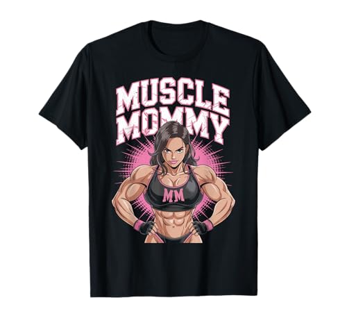 Anime Muscle Mommy Weightlifting Fitness Girl Aesthetic T-Shirt Anime Muscle Mommy Weightlifting Fitness Girl Aesthetic T-Shirt von Muscle Mommy Fitness Gym Aesthetic