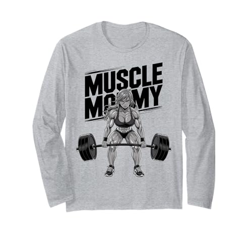 Anime Muscle Mommy Weightlifting Fitness Girl Aesthetic Langarmshirt Anime Muscle Mommy Weightlifting Fitness Girl Aesthetic Langarmshirt von Muscle Mommy Fitness Gym Anime Manga Aesthetic