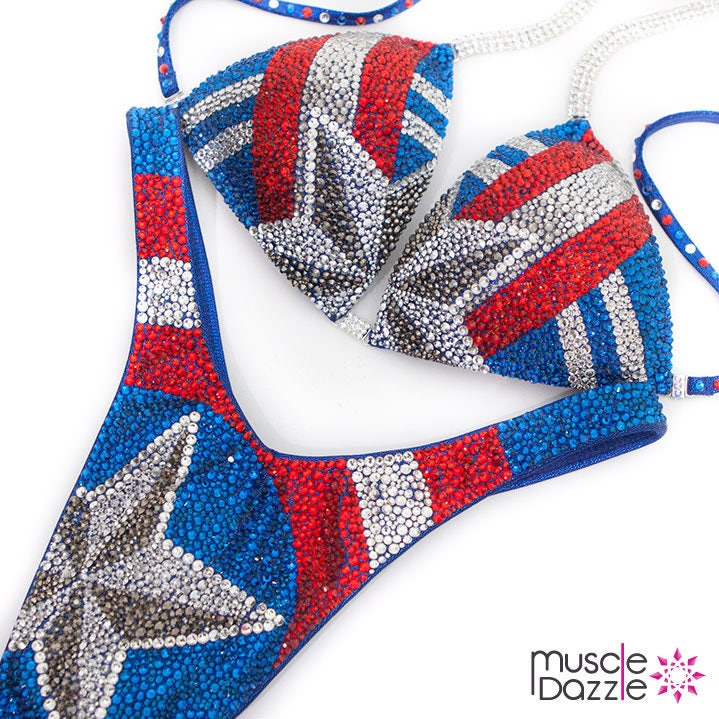 Captain America Figure Schwimmanzug | Fs329 von MuscleDazzle