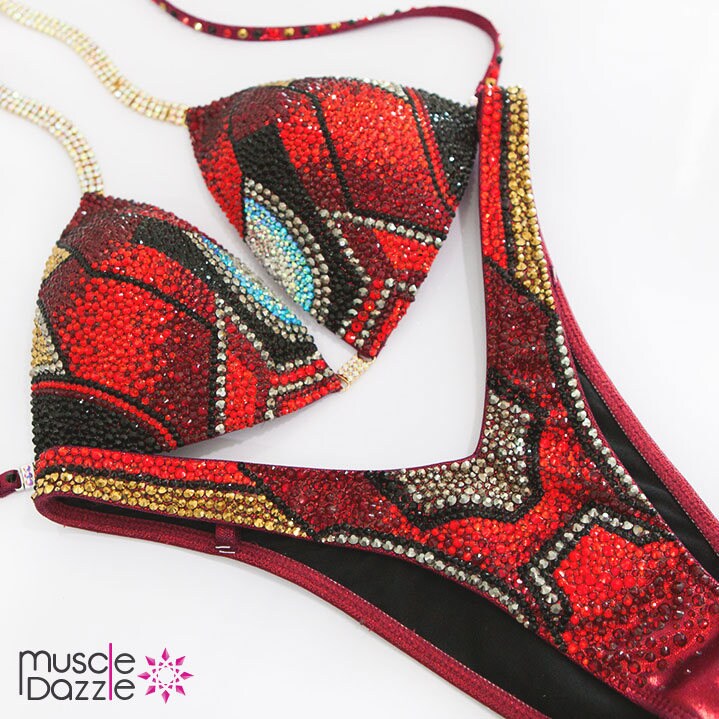 Ironman Figure Schwimmanzug | Fs357 von MuscleDazzle