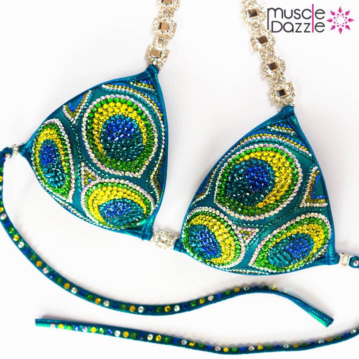 Pfau Figur Poseanzug | Fs112 von MuscleDazzle