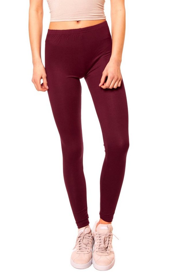 Muse Leggings Basic Leggings lang LG08 von Muse