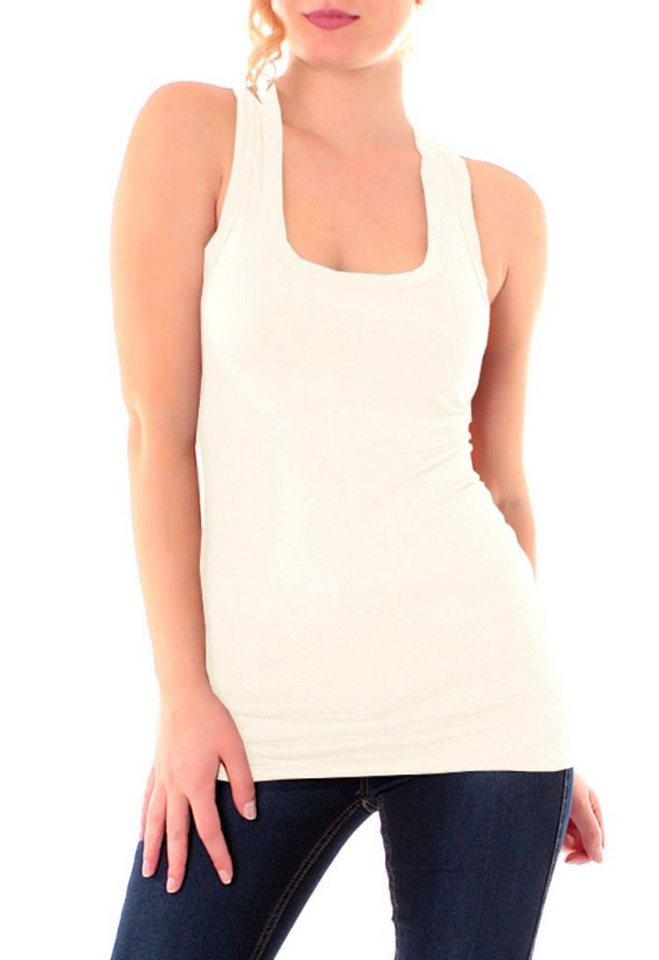 Muse Longtop Classic Tanktop Skinny Fit 8002 von Muse