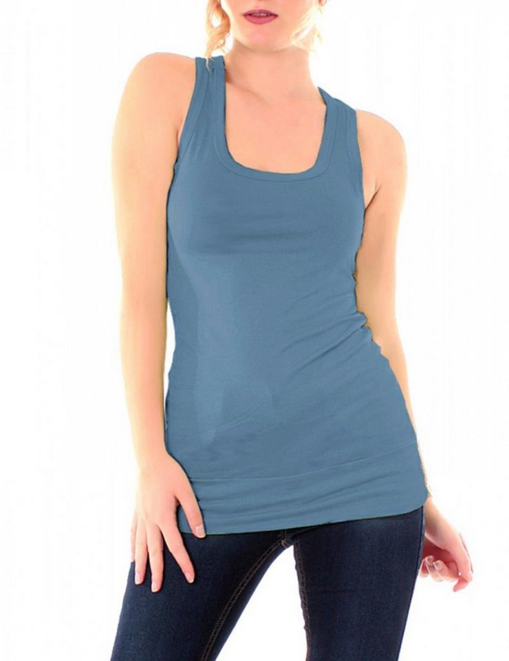 Muse Longtop Classic Tanktop Skinny Fit 8002 von Muse