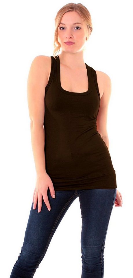 Muse Longtop Classic Tanktop Skinny Fit 8002 von Muse